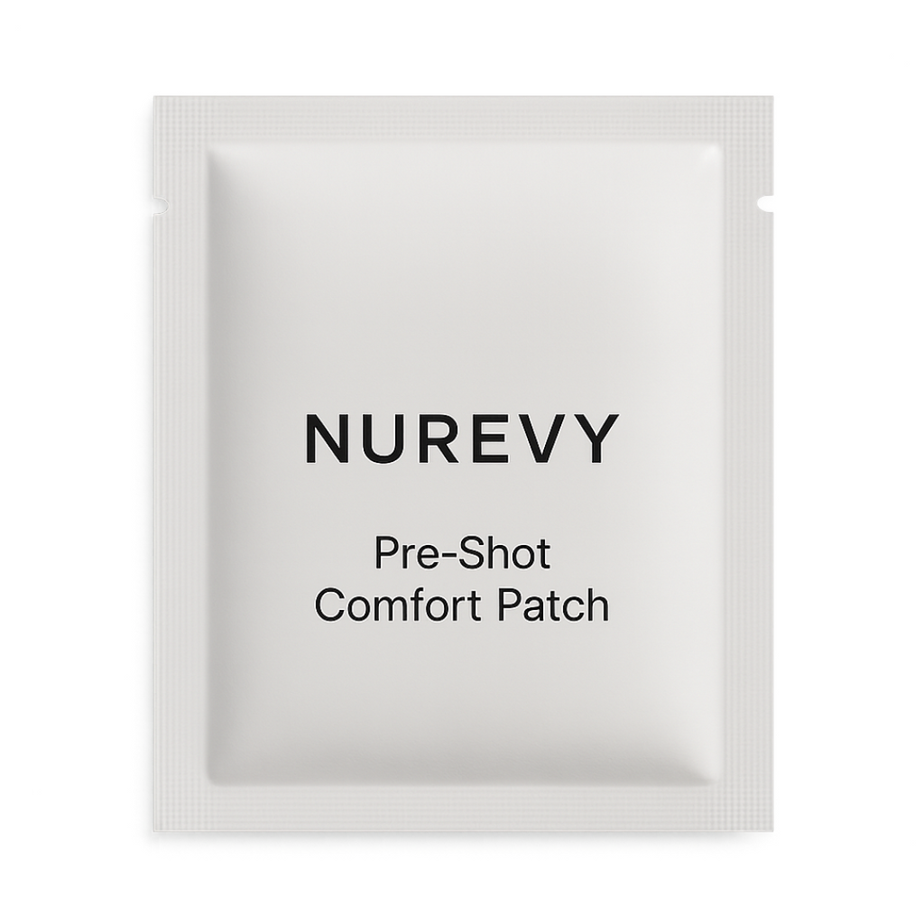 Nurevy Pre-Shot Comfort Patch - 1 Month Supply (4 Patches)