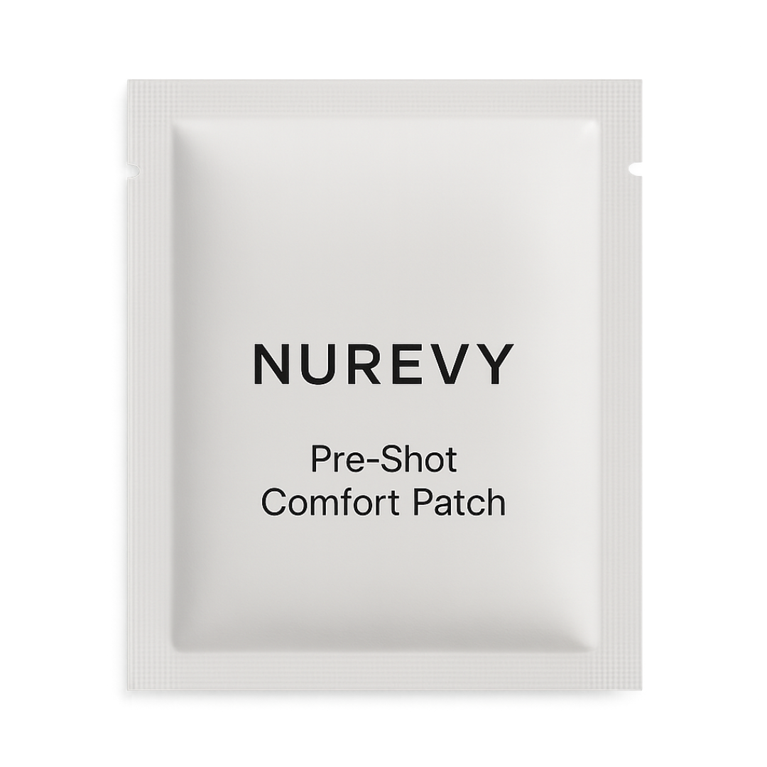 Nurevy Pre-Shot Comfort Patch - 1 Month Supply (4 Patches)